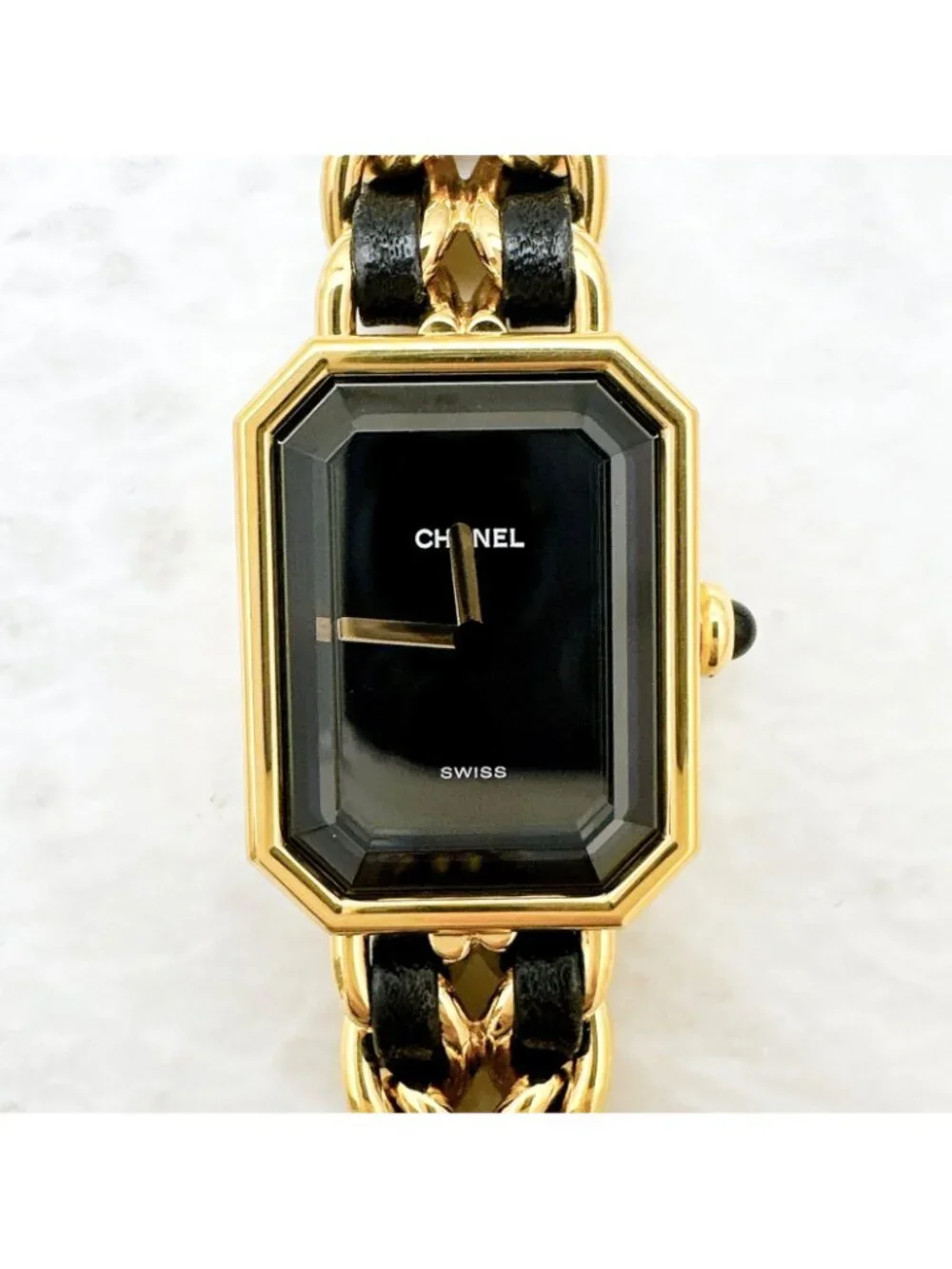 Chanel Premiere M Watch Quartz Leather with Booklet